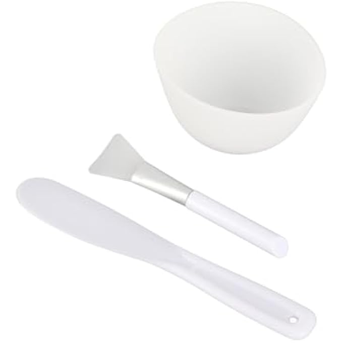 Yctze 3PCS DIY TOOL SET LIGHTWEIGHT AND PORTABLE FOR DIY FACIAL MASKS SOFT AND SKIN-FRIENDLY FOR FACE CARE - Image 4